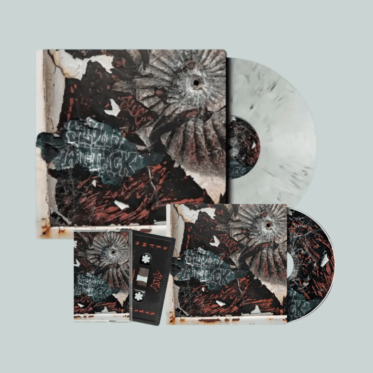 Slums AttackSLUG [LP+CD+MC]PAKIETMERCHIT