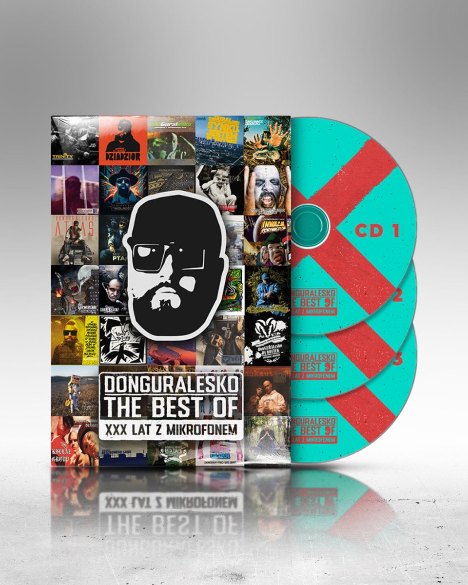 DonguraleskoTHE BEST OF XXX LAT Z MIKROFONEM PAK [CDTICKET]PAKIETMERCHIT.PL - Music & More!