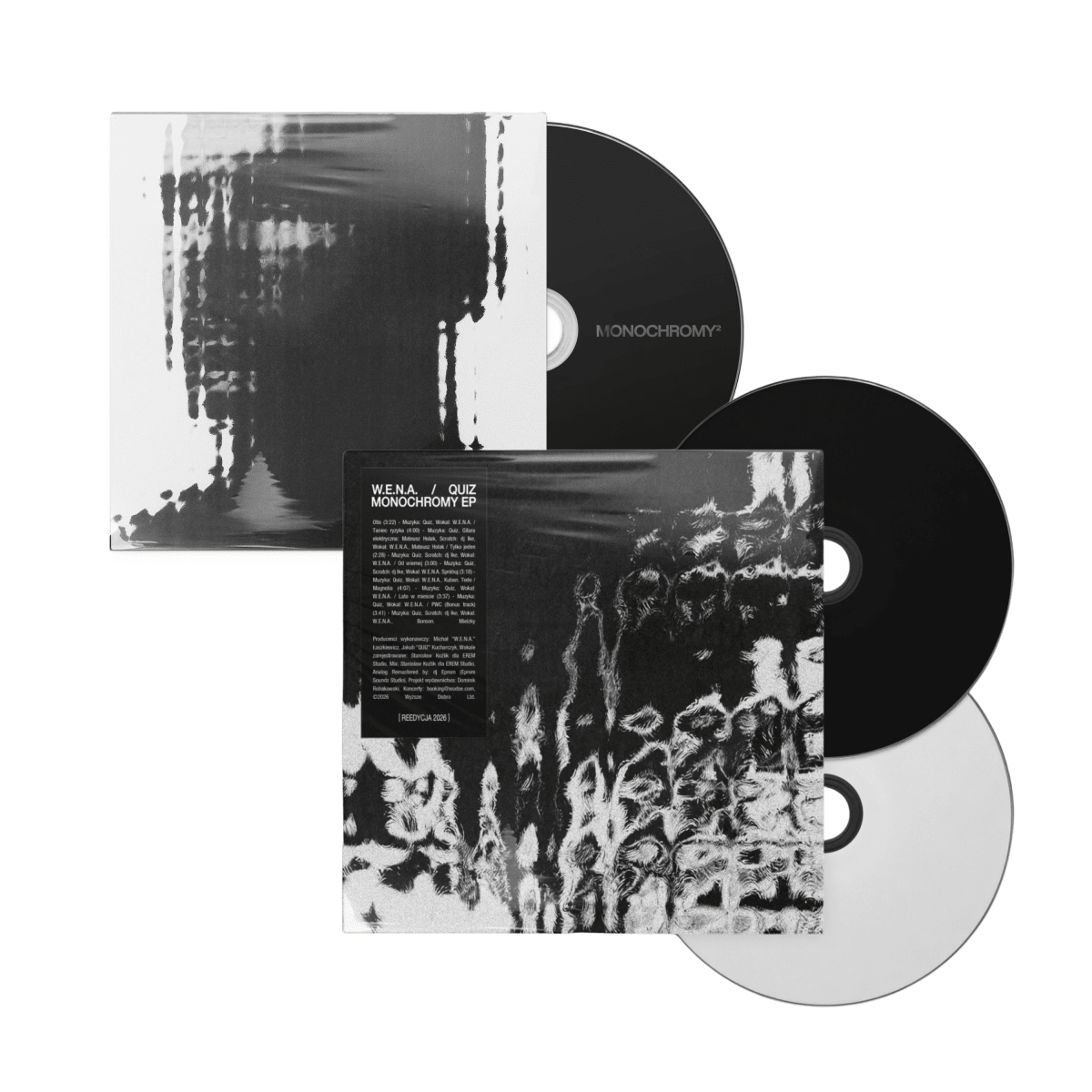 W.E.N.A.W.E.N.A. MONOCHROMY 2 [PREORDER CD] + Monochromy EP (Remastered by DJ Eprom) [2026 2CD]PAKIETMERCHIT