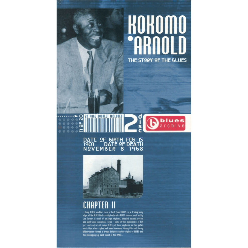 blues archiveblues archive Kokomo Arnold CD DigipackCDMERCHIT