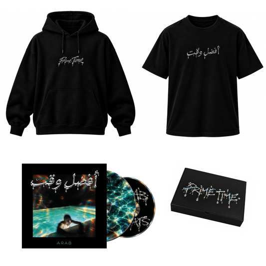 ArabArab PRIME TIME [PREORDER 2CD + ARABIC TEE + ENGLISH HOODIE]PAKIETMERCHIT