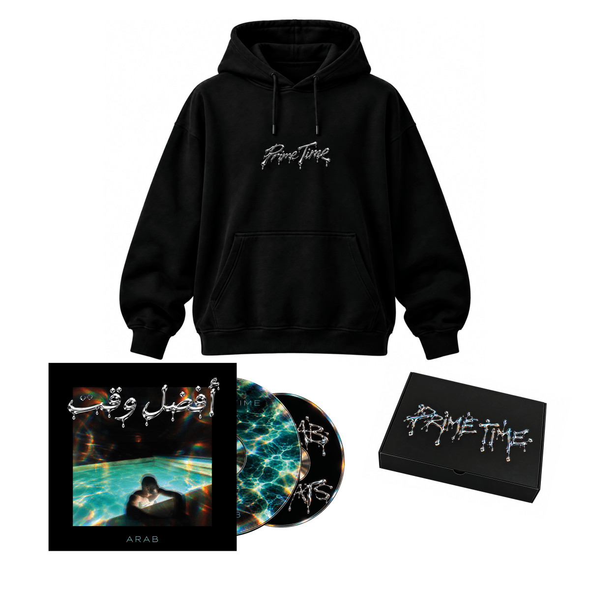 ArabArab PRIME TIME [PREORDER 2CD + ENGLISH HOODIE]PAKIETMERCHIT