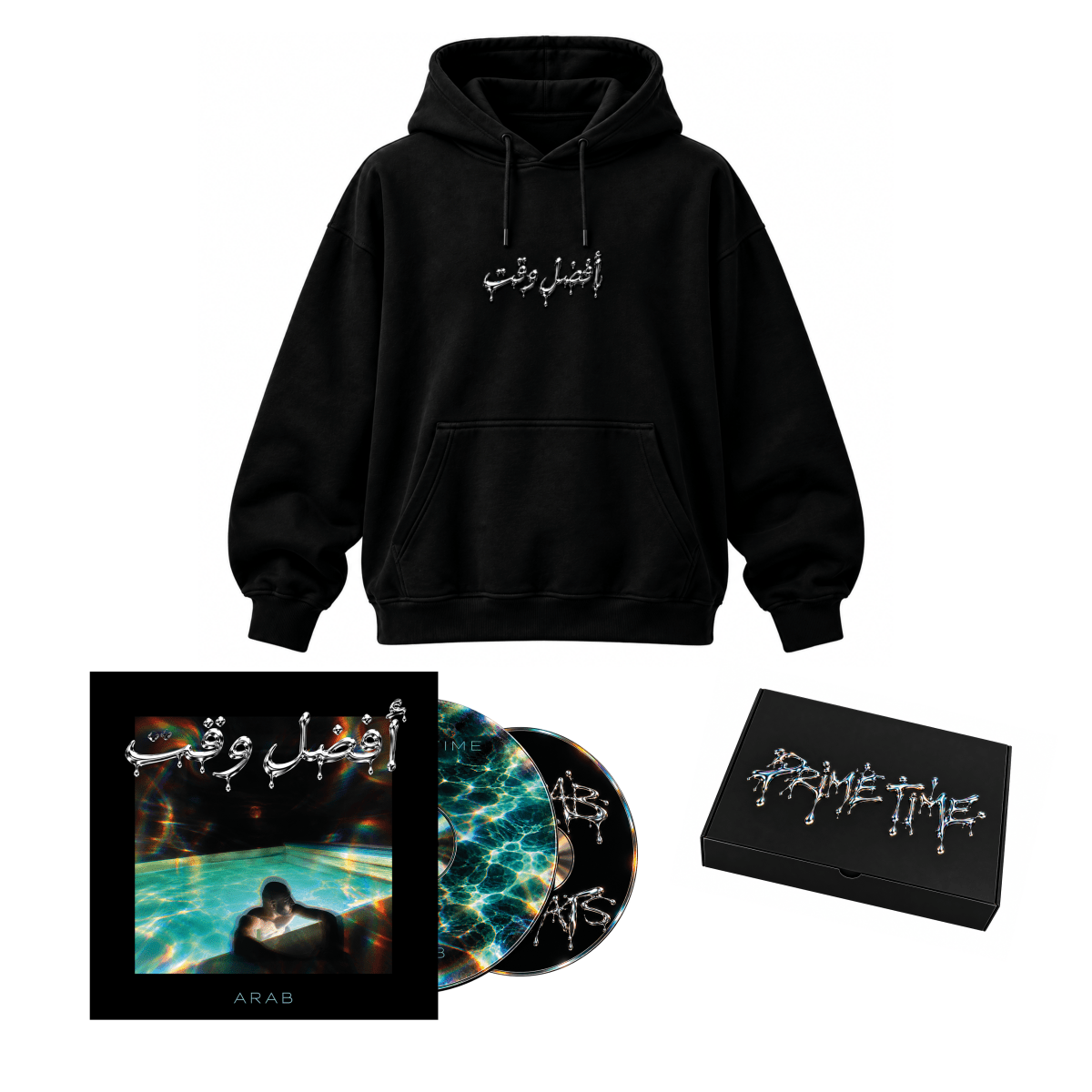 ArabArab PRIME TIME [PREORDER 2CD + ARABIC HOODIE]PAKIETMERCHIT