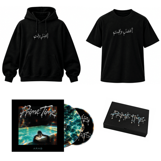 ArabArab PRIME TIME [PREORDER 2CD + ARABIC TEE + ARABIC HOODIE]PAKIETMERCHIT