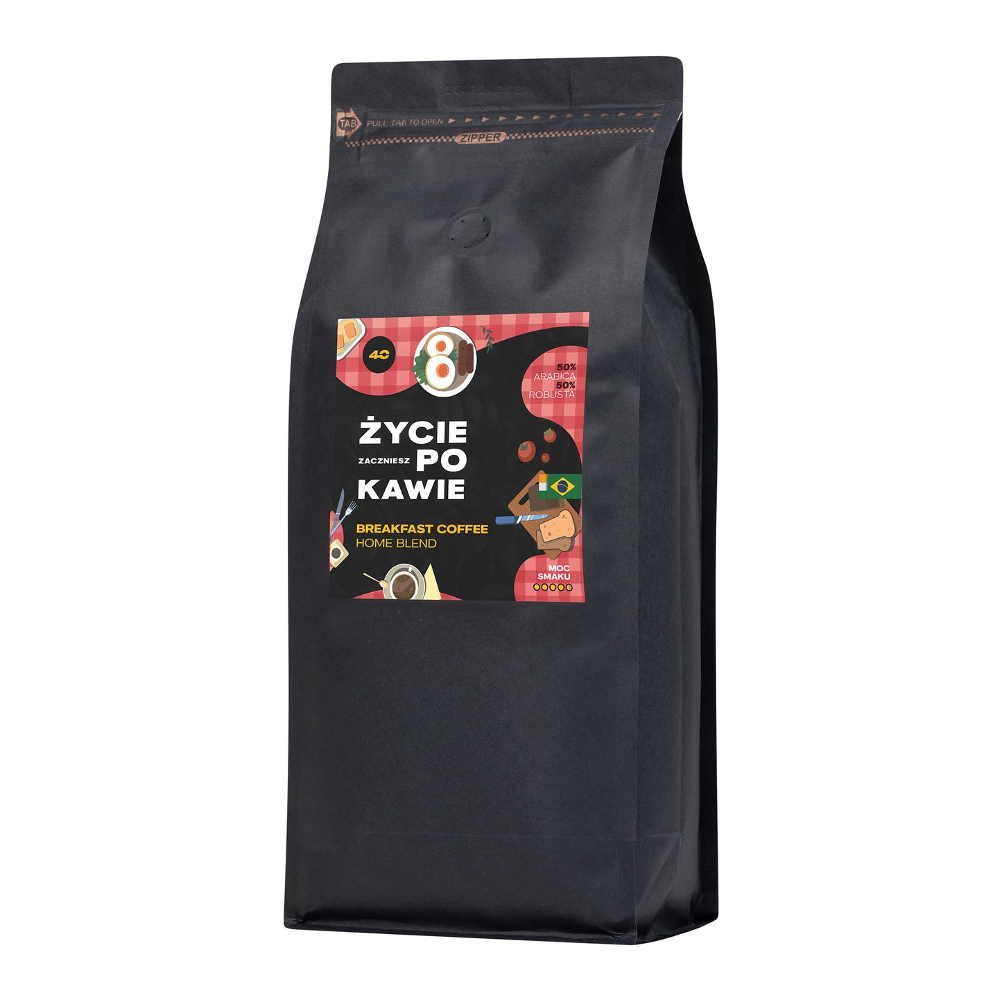 Breakfast Coffee 1kg (Home Blend)