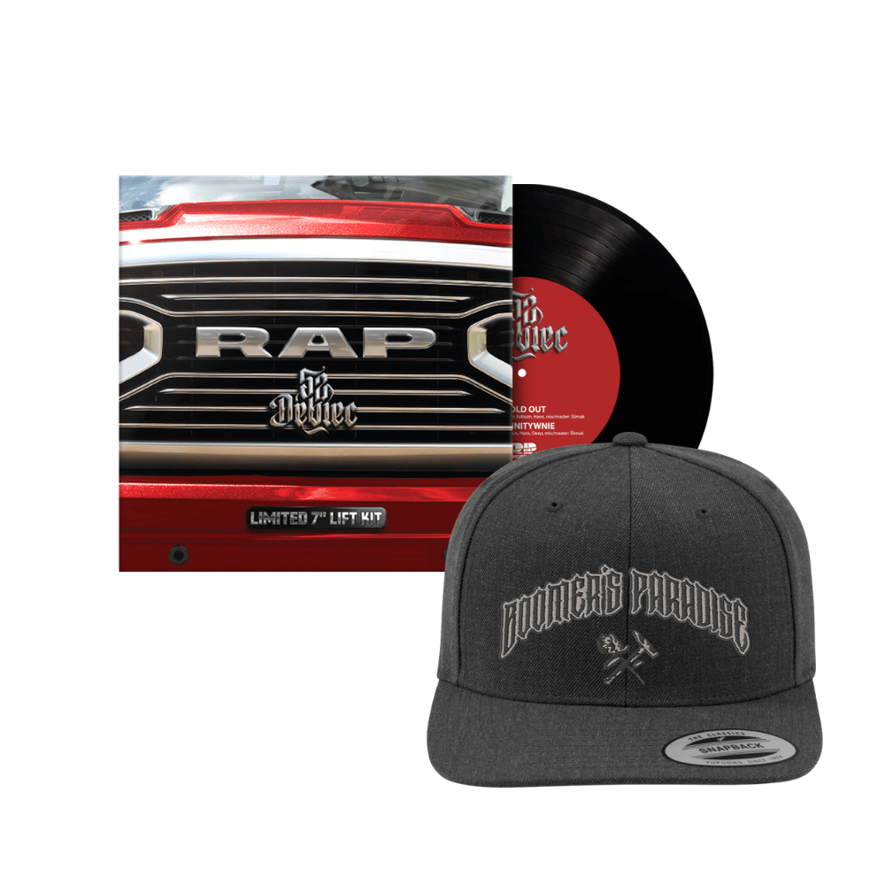 Hans SoloBoomer's Paradise Snapback + winyl 7'' [grey]PAKIETMERCHIT