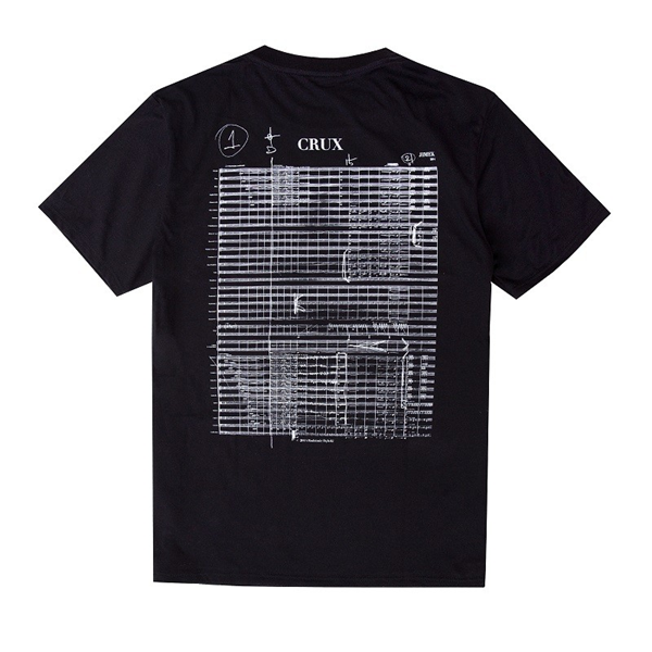 CRUX (MEN'S BLACK T-SHIRT)