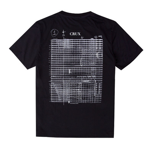 CRUX (MEN'S BLACK T-SHIRT)