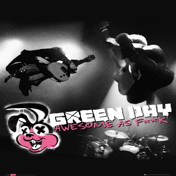 Green DayAwsome As FuckPlakatMERCHIT