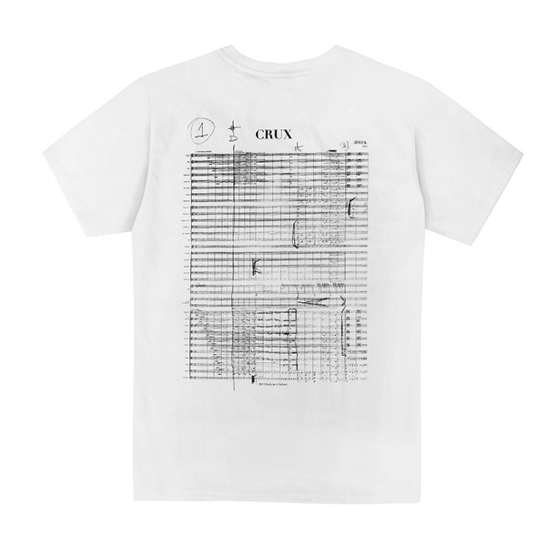 CRUX (MEN'S WHITE T-SHIRT)