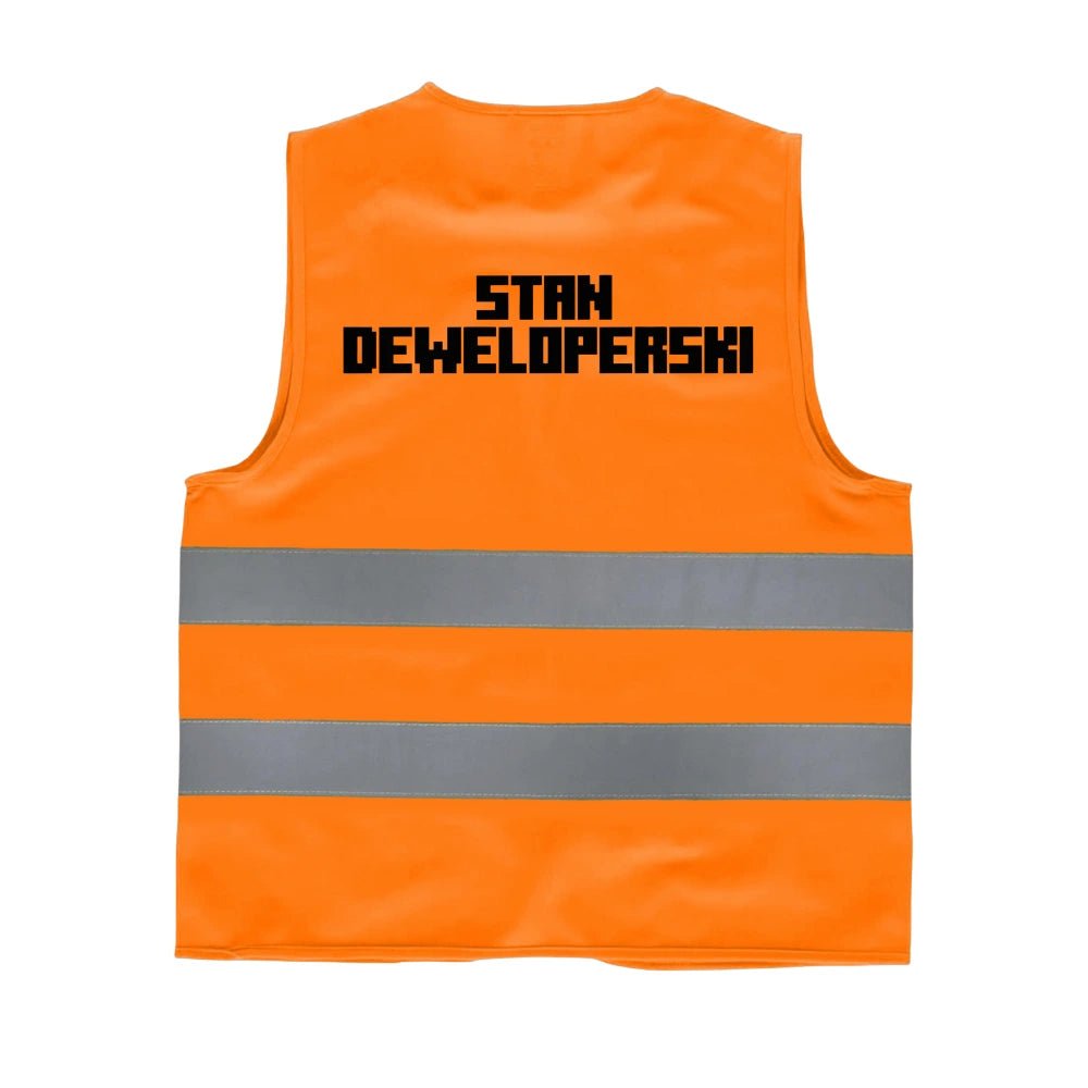 SequentoKamizelka ostrzegawcza Sequento „Stan Deweloperski” (Pomarańczowa)Kamizelka odblaskowaMERCHIT