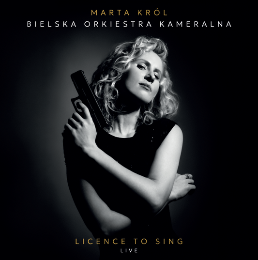 Marta Król Licence to sing LP [LIVE] [SIGNED]