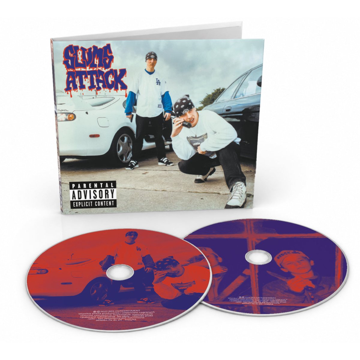 Slums AttackSlums Attack Slums Attack [2026 Remastered] CD DIGIPACK [SIGNED]CDMERCHIT