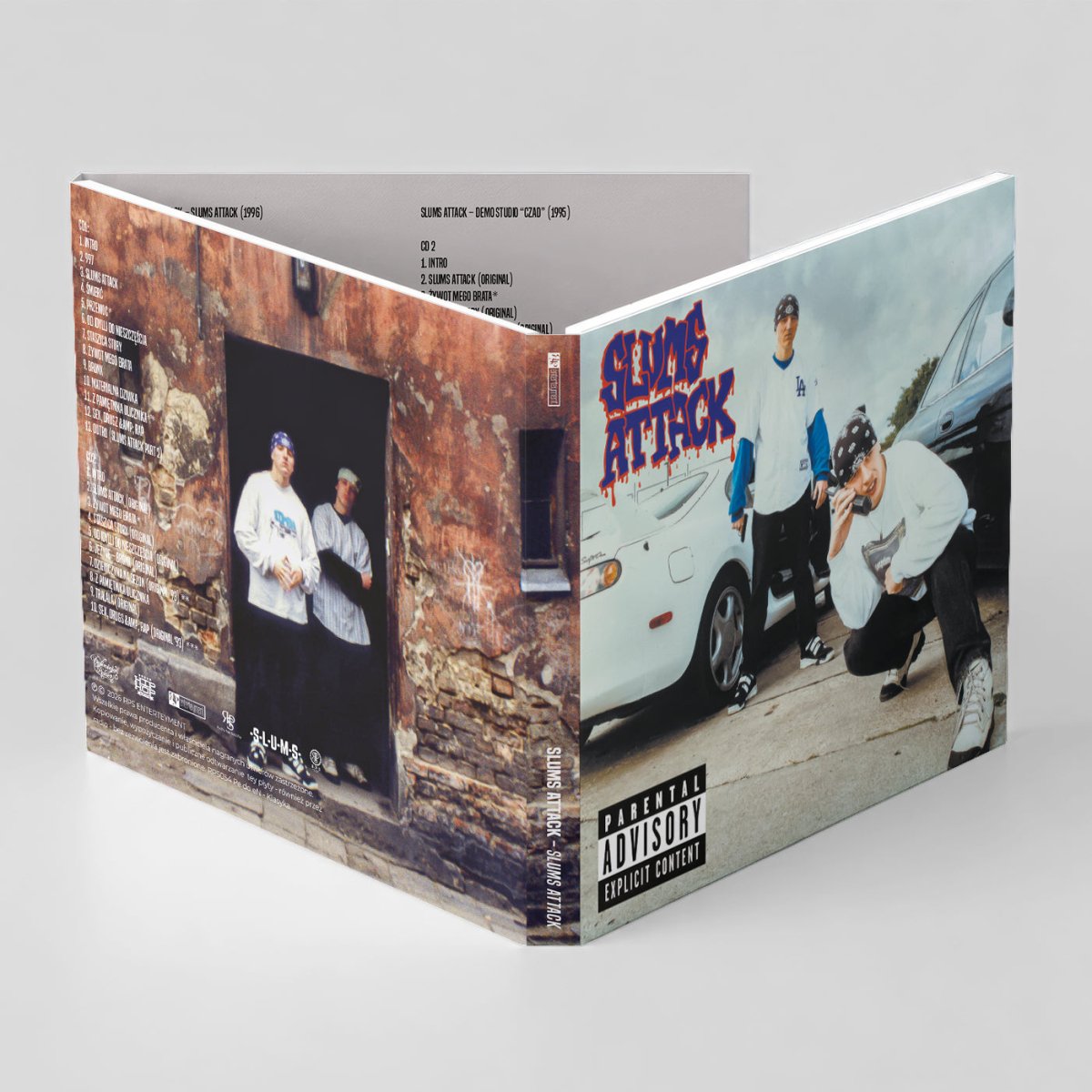Slums AttackSlums Attack Slums Attack [2026 Remastered] CD DIGIPACK [SIGNED]CDMERCHIT