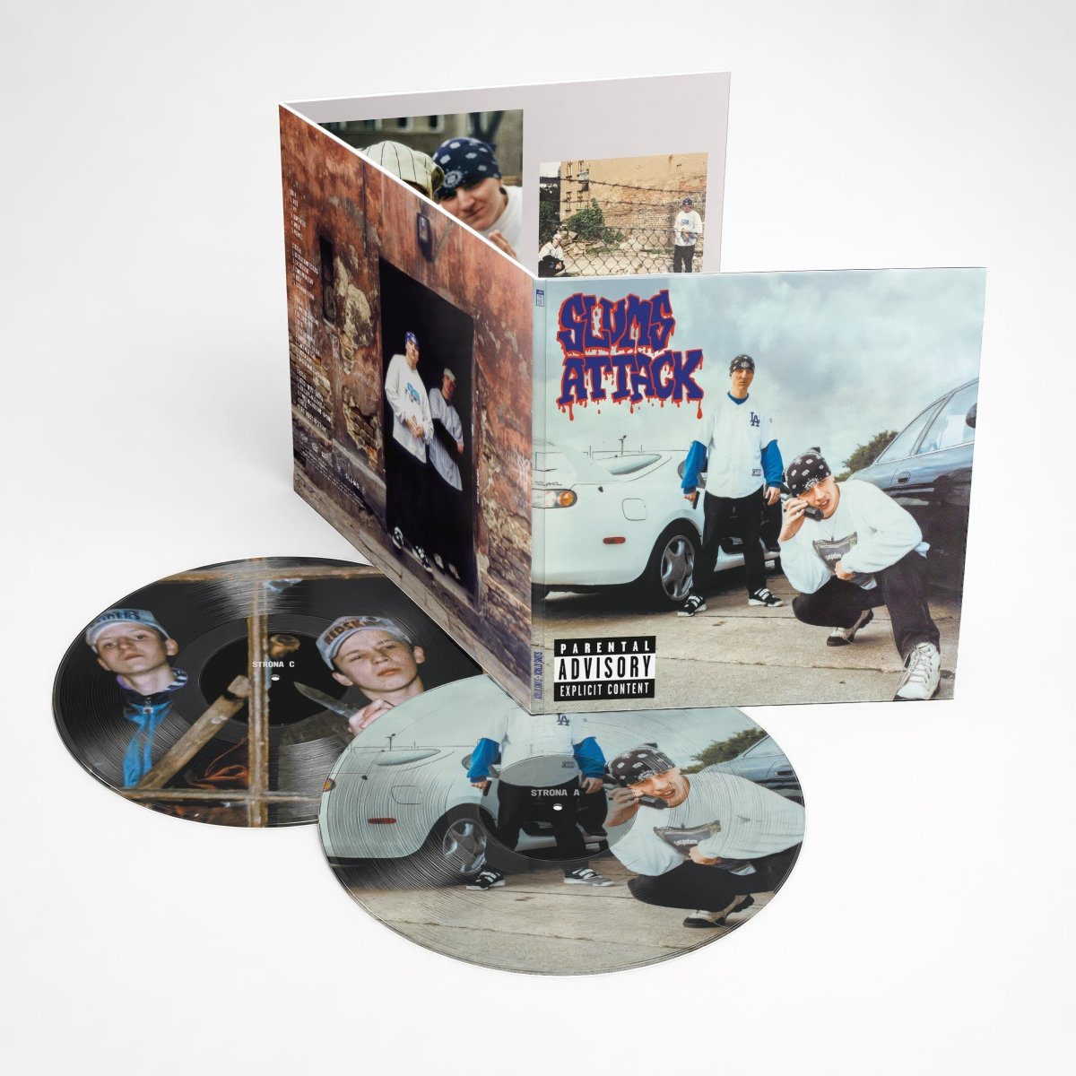 Slums AttackSlums Attack Slums Attack [2026 Remastered] 2LP GATEFOLD PICTURE DISCVINYLMERCHIT