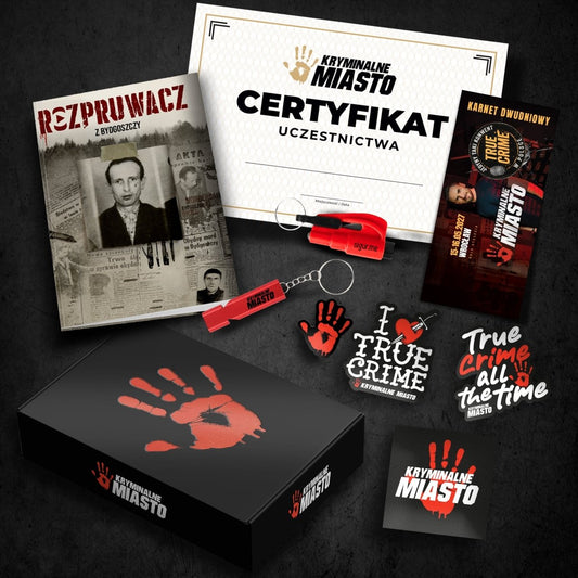 KRYMINALNE MIASTOKRYMINALNE MIASTO 2027 [KOLEKCJONERSKI BOX - Bilet 2 dniowy]PAKIETMERCHIT